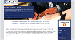 Desktop Screenshot of ilcba.org