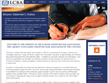 Tablet Screenshot of ilcba.org